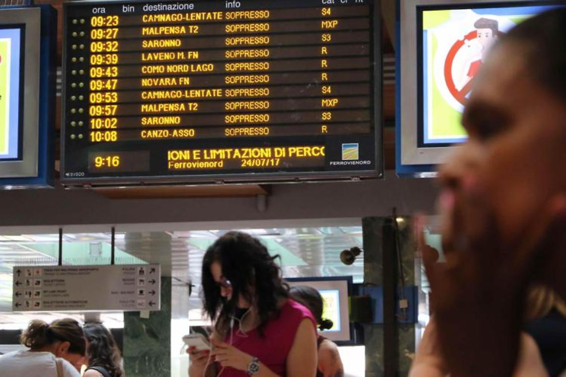 Sciopero treni, cancellazioni e ritardi: collegamenti difficili 