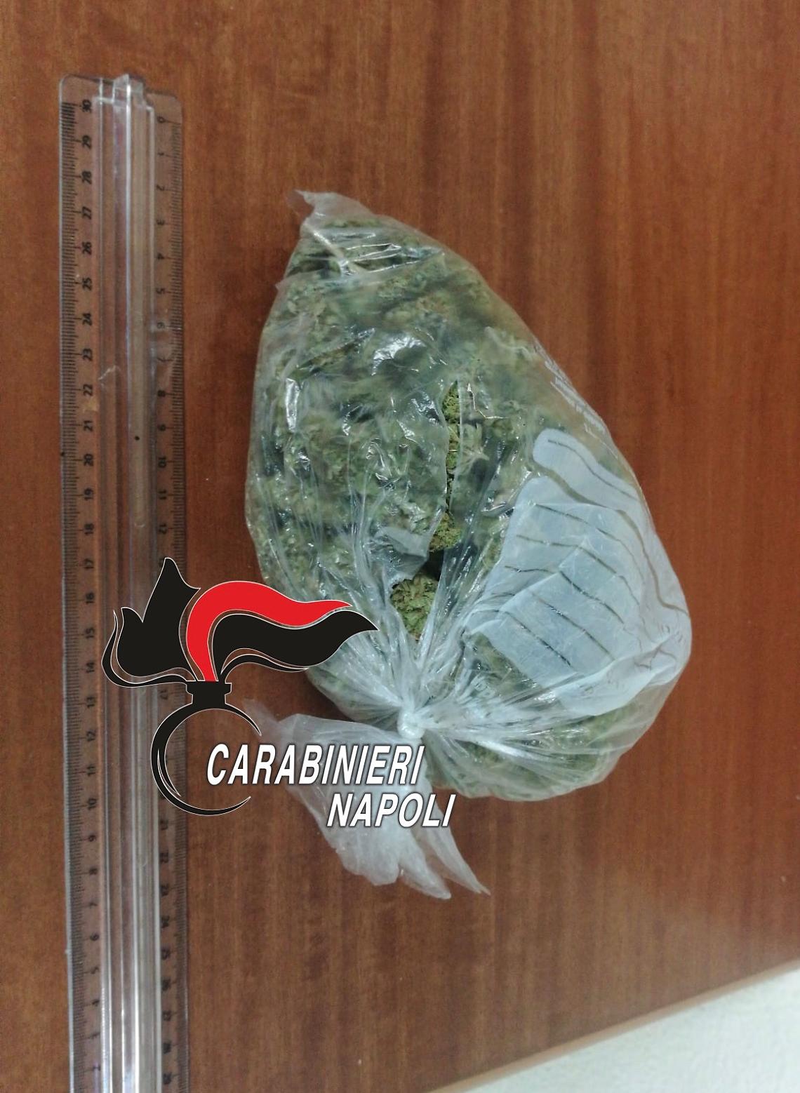 Casoria, marijuana a domicilio