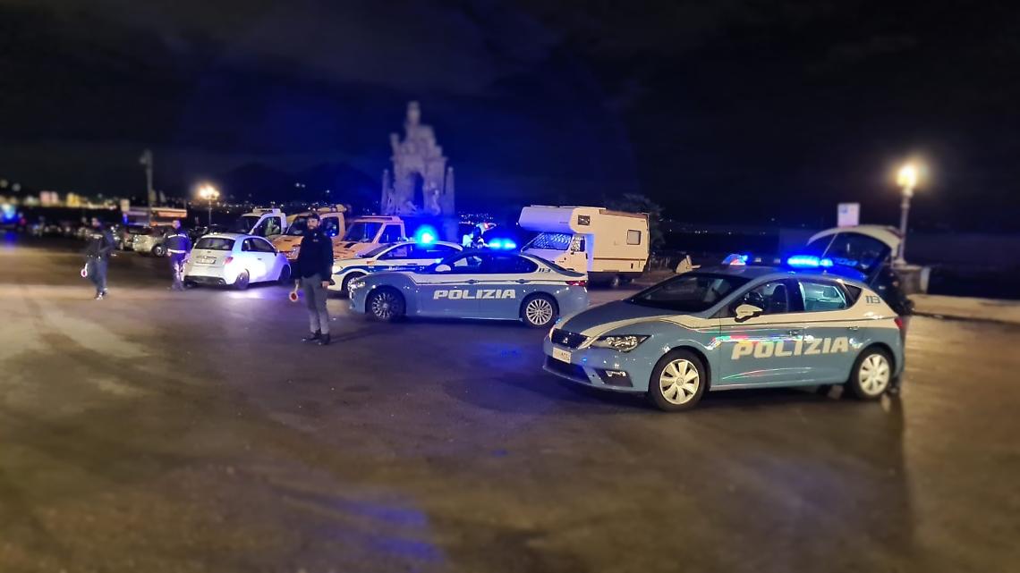 Movida, 561 identificati nella zona degli chalet