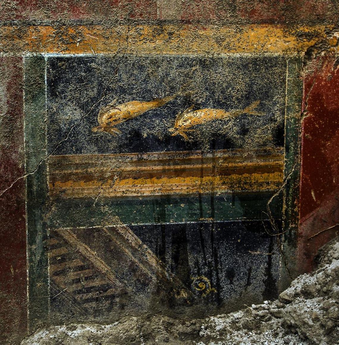 Pompei, torna alla luce la Domus dei Delfini FOTOGALLERY