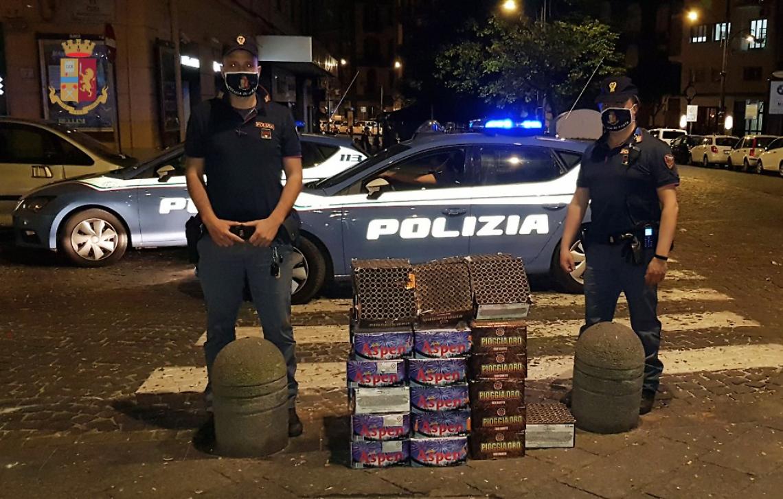 Fuochi d'artificio in strada per il compleanno, due denunce