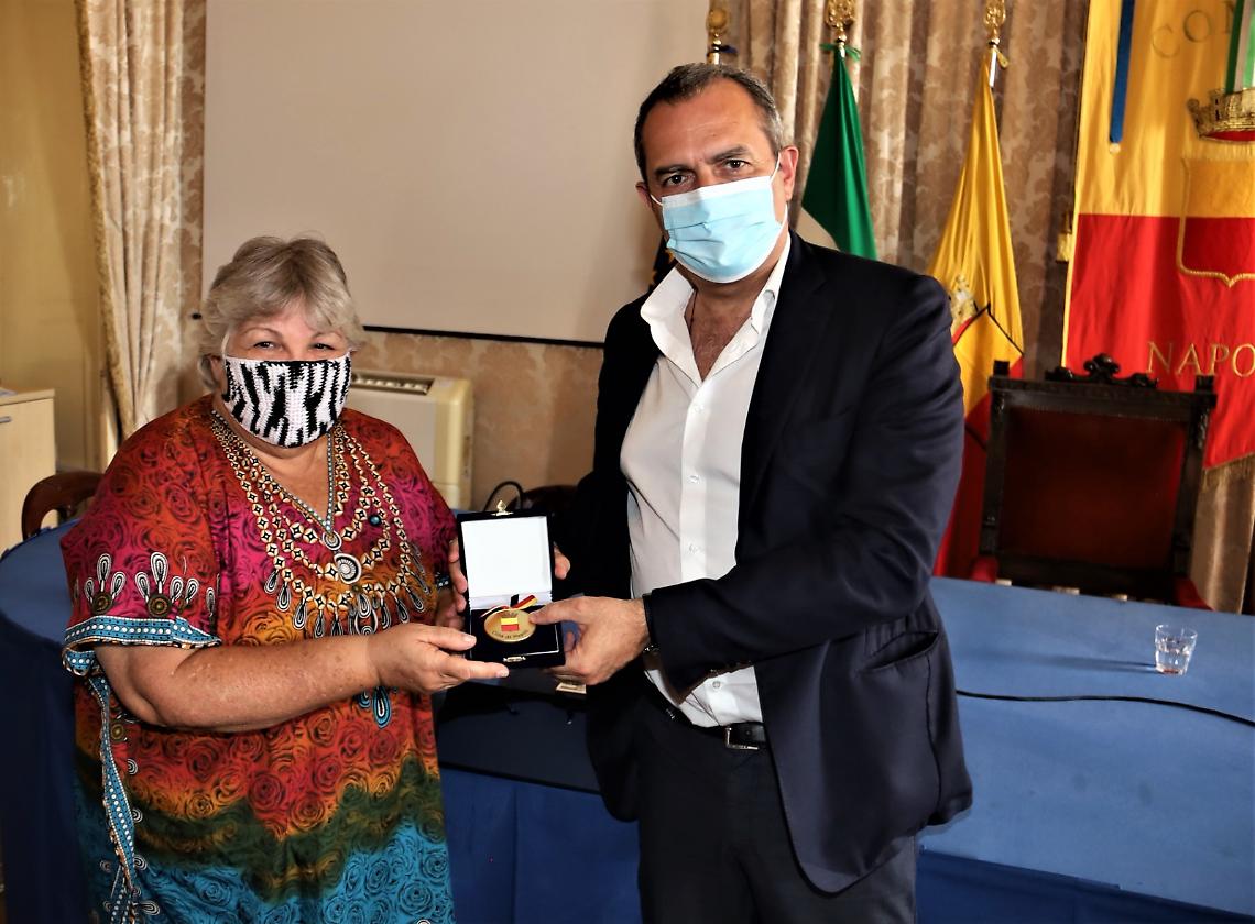 De Magistris incontra Aleida Guevara, figlia del Che