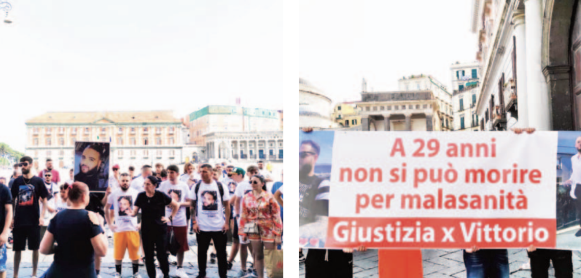 «Funerale degno e verità per Vittorio»