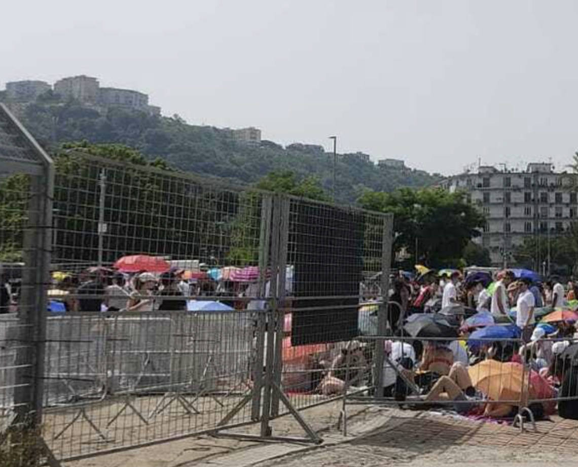 Concerti al Maradona, piano anticaos