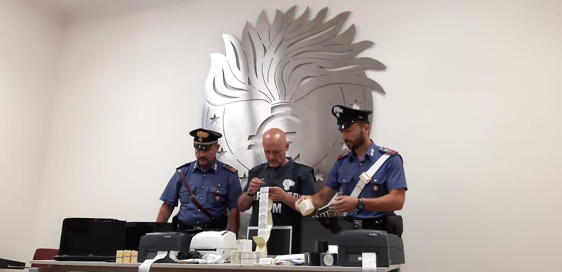 Marche da bollo false, sequestrata stamperia