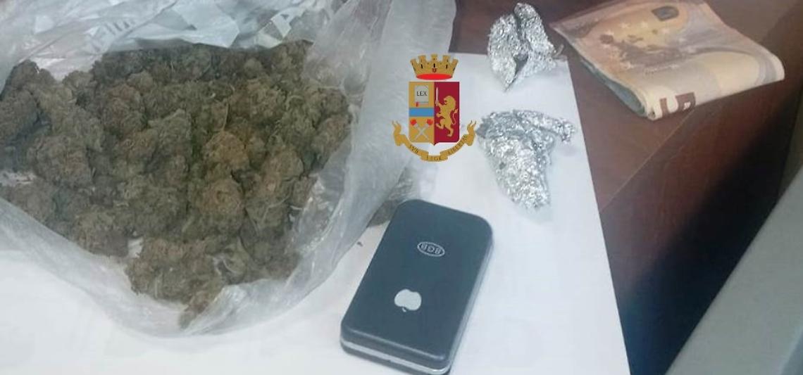 Coltiva e spaccia marijuana, un arresto