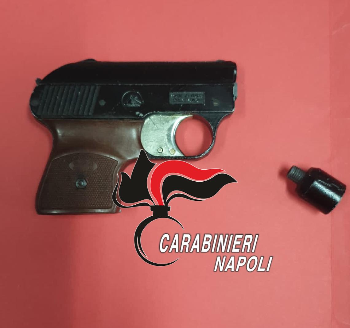 Boscoreale, sequestrata pistola lanciarazzi