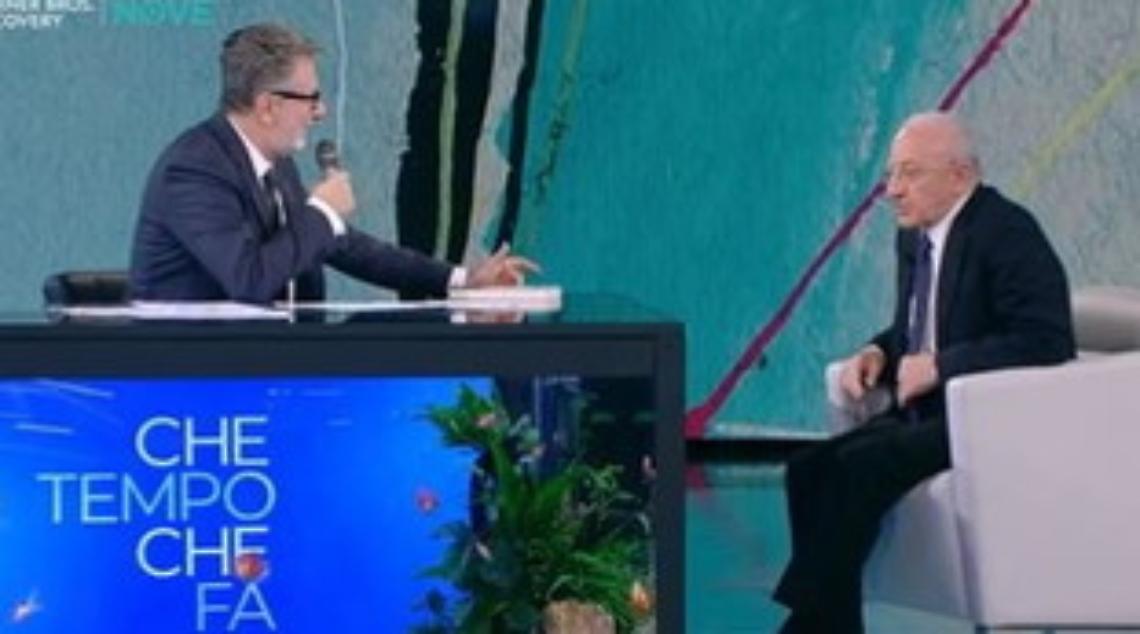 De Luca da Fabio Fazio: il Pd ha raccolto il peggio di Pci e Dc