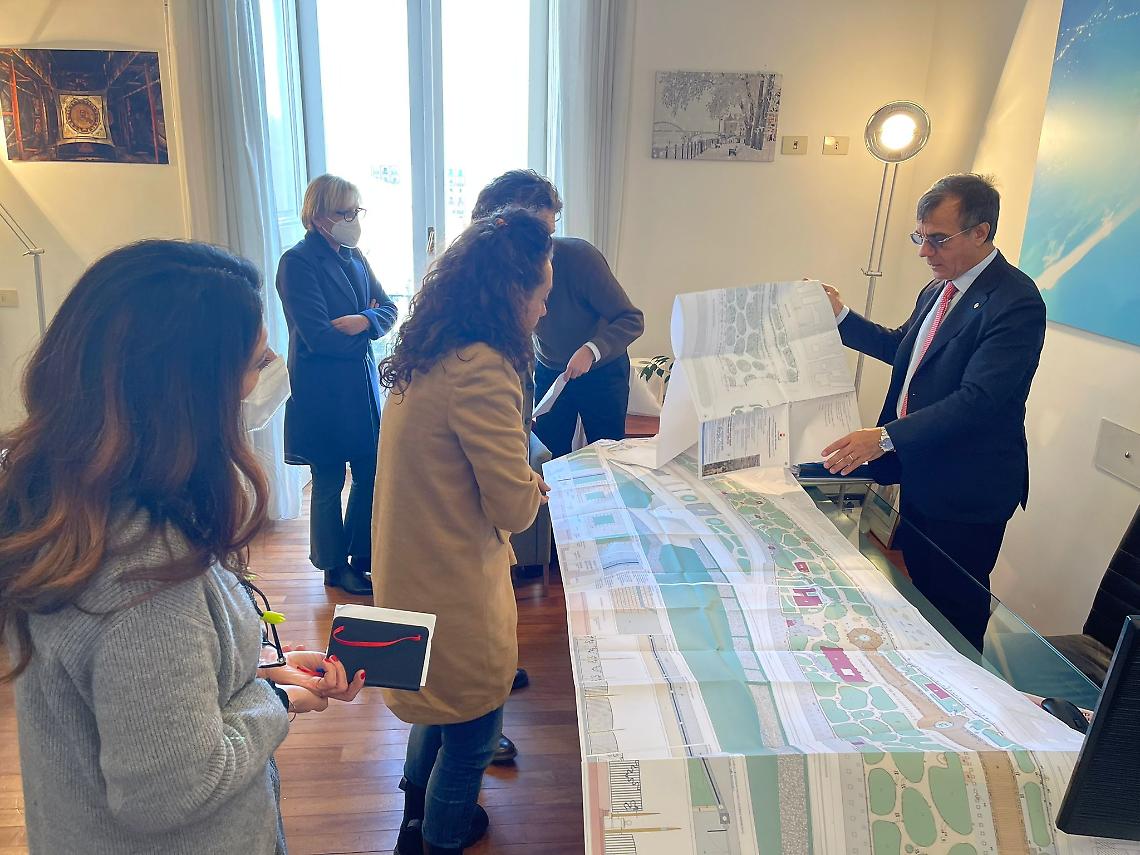 Villa Comunale, presentato il progetto per il restyling