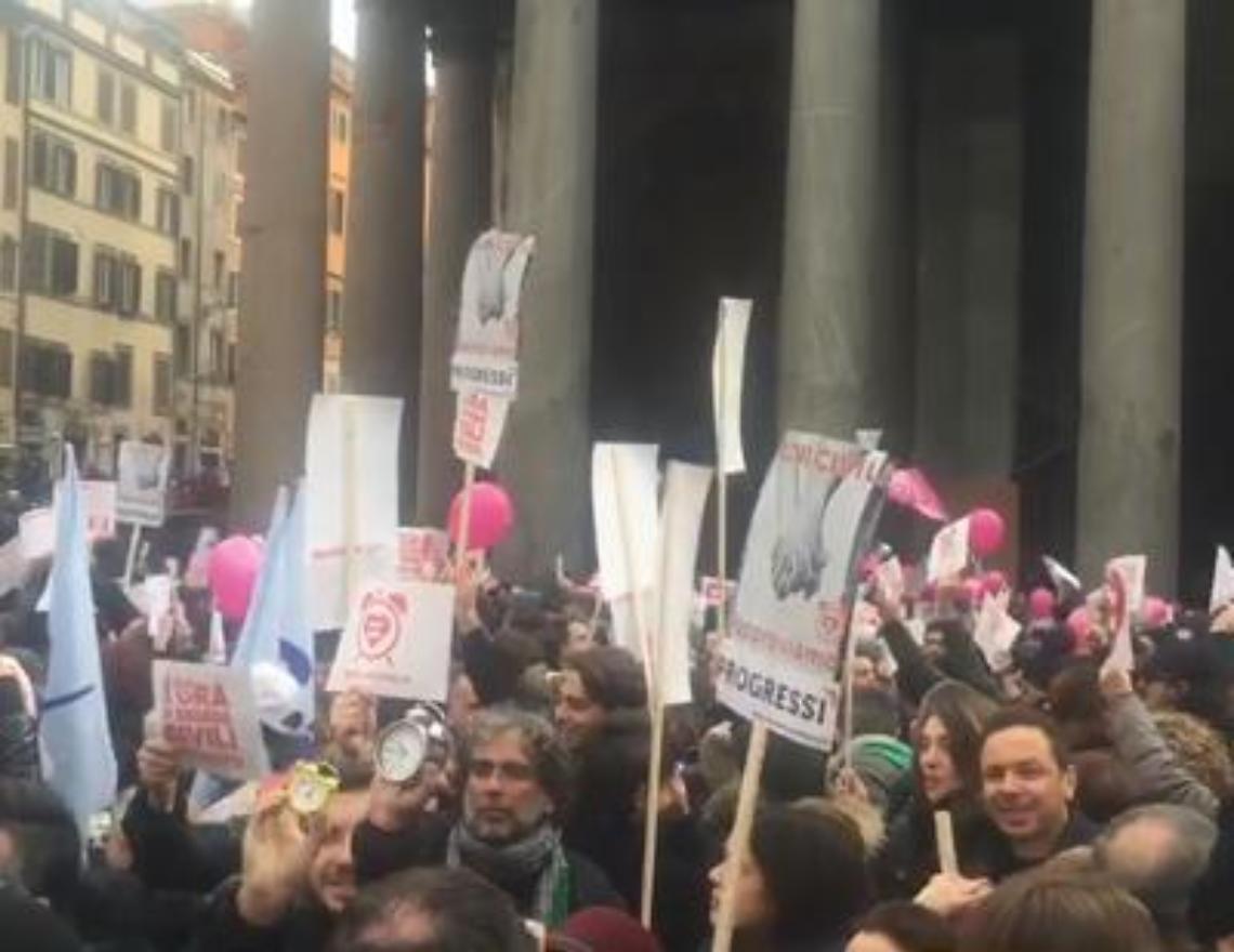 Unioni civili, un milione in piazza per chiedere pari diritti