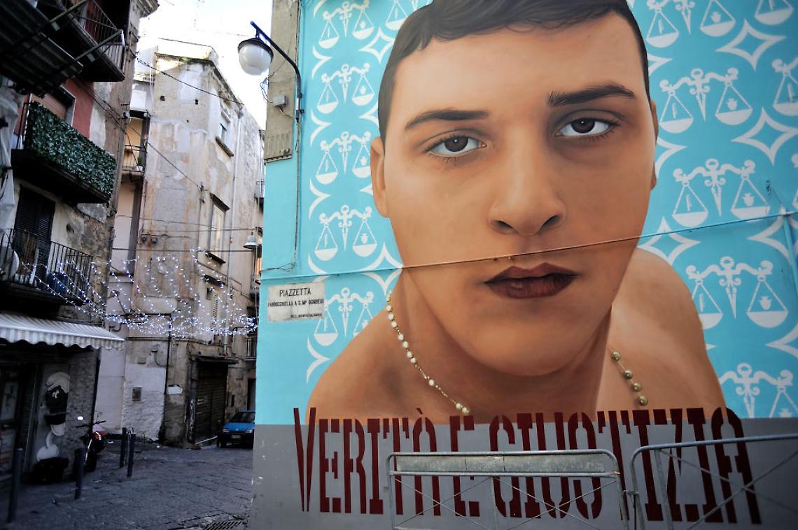 Il murales Ugo Russo sarà rimosso dal Comitato