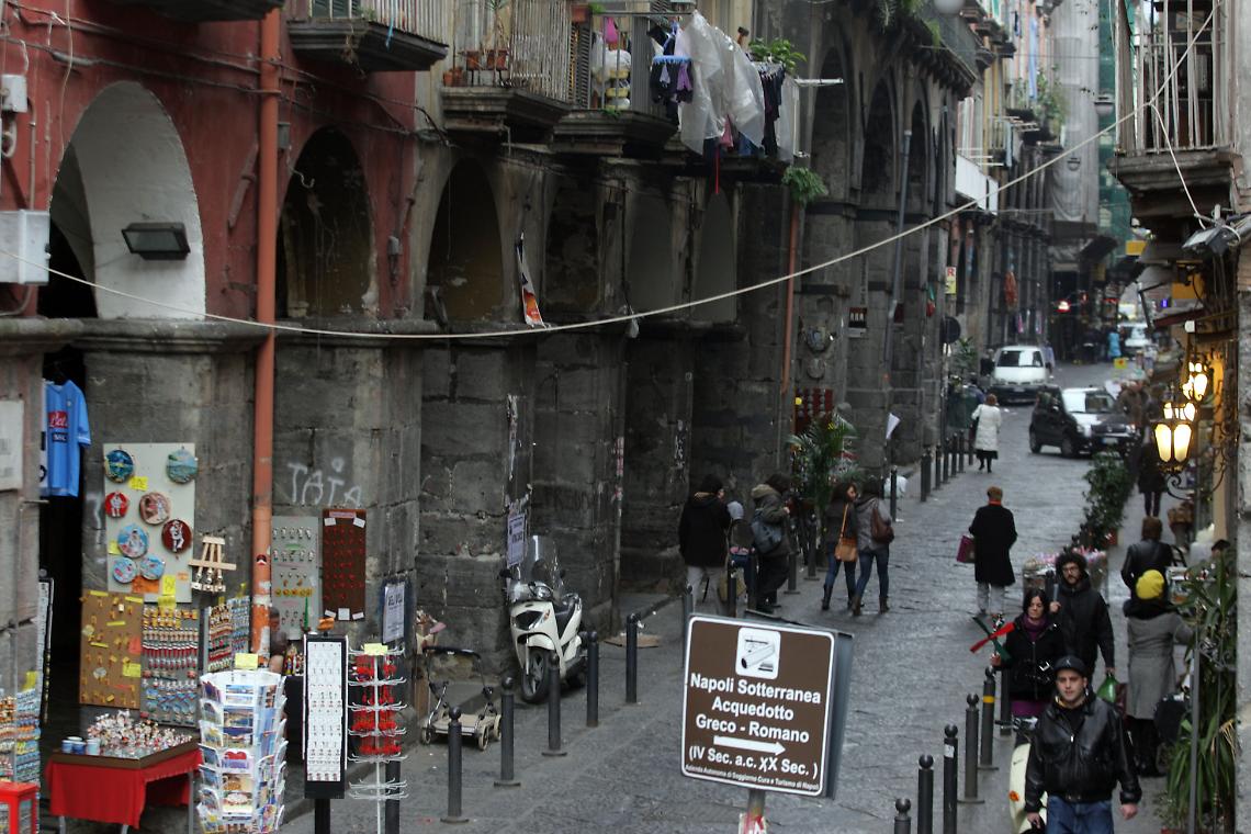 L'amica geniale, le riprese in via dei Tribunali