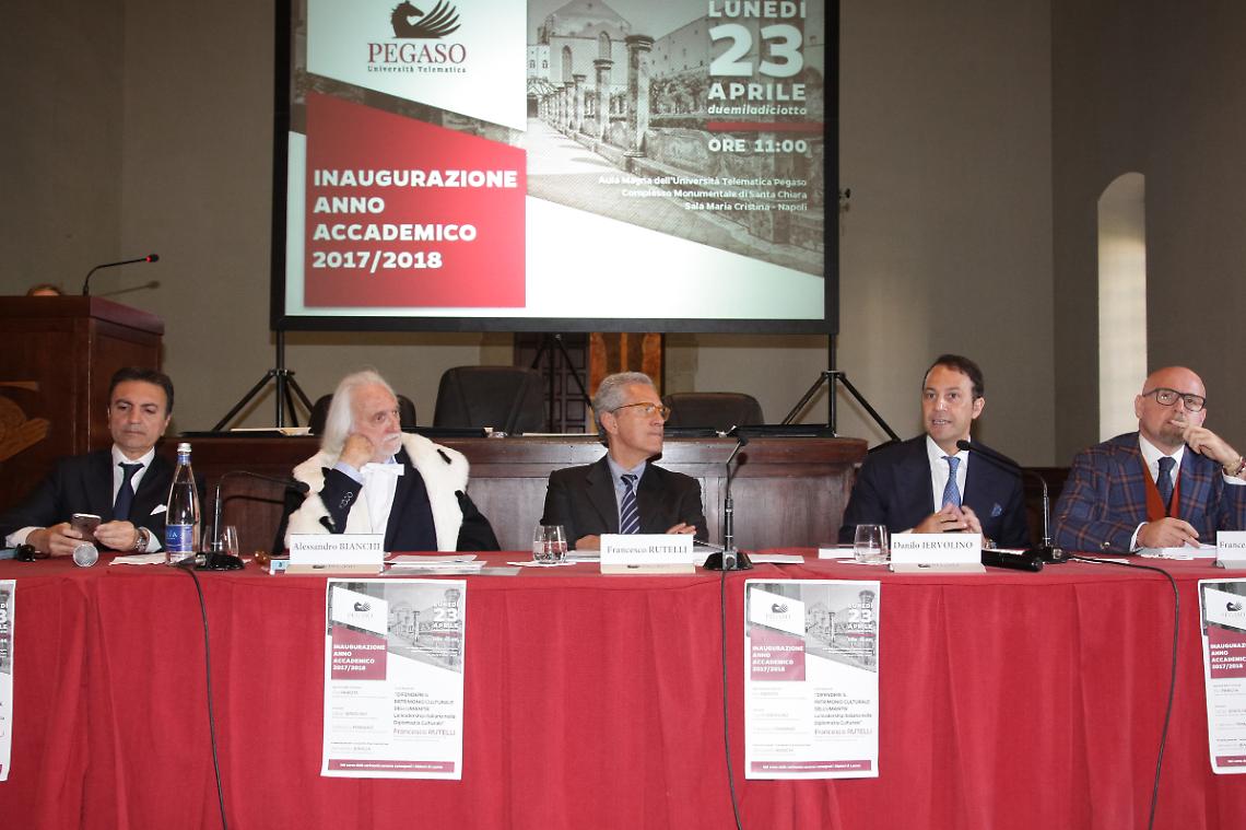 Università Pegaso, inaugurato l'anno accademico