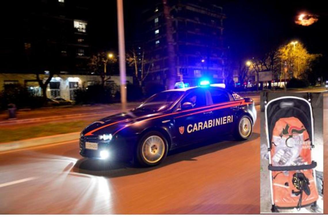 Lotta allo spaccio, tre arrestati: carico di droga nel passeggino