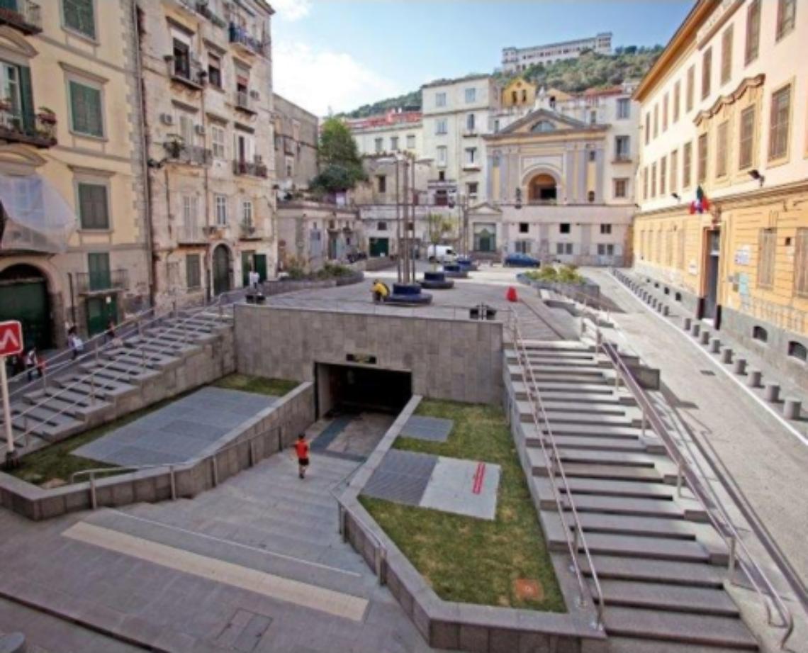 Riapre la stazione della Metro a Montecalvario