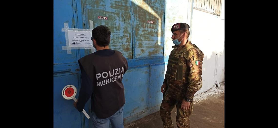 Officina senza autorizzazioni, titolare nei guai