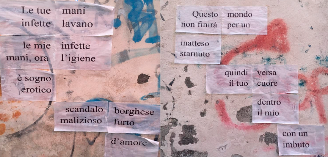Amore e Coronavirus nei versi originali di un “poeta ignoto”