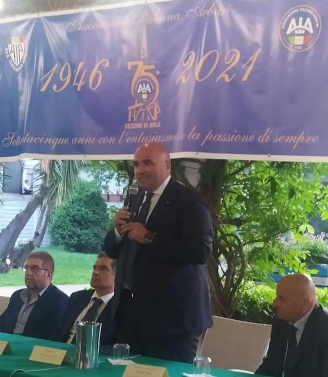 Senzione AIA di Nola compie 75 anni