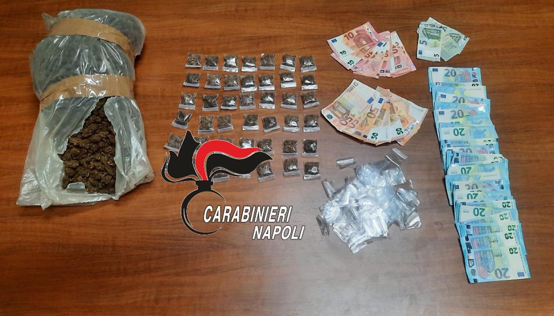 Droga e soldi nel circolo ricreativo abusivo, due arresti