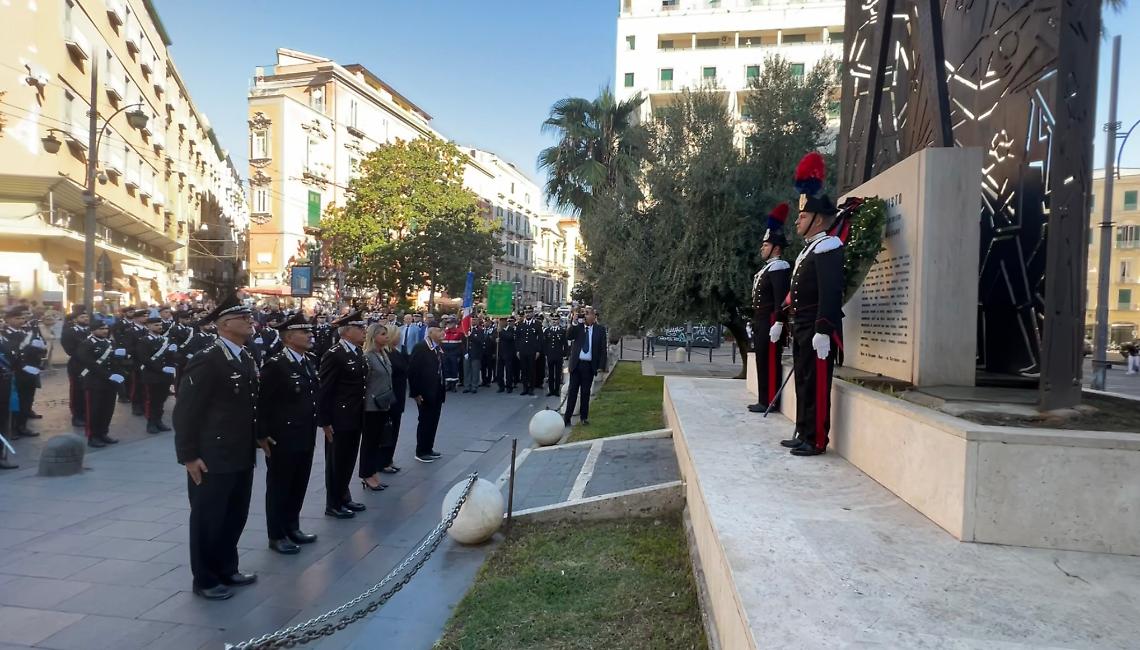 Napoli, commemorato il sacrificio di Salvo D'Acquisto