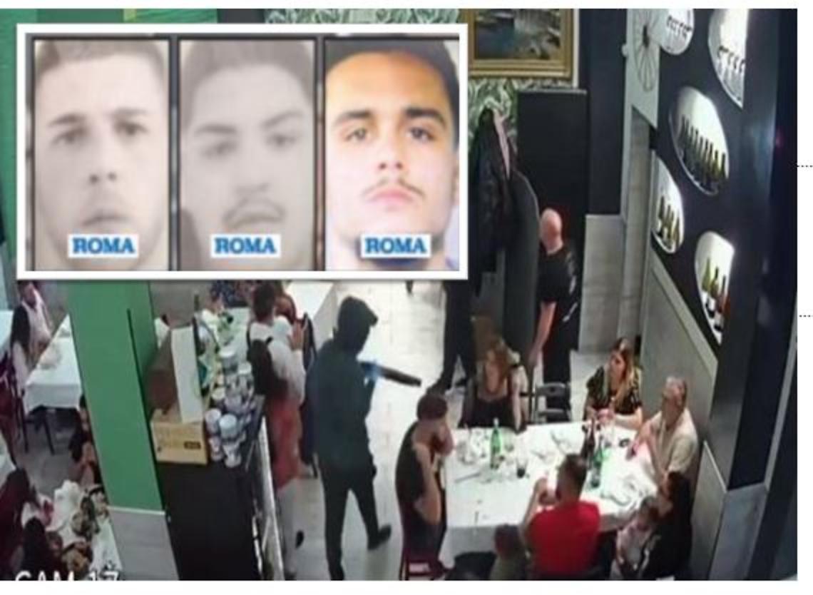 Raid con mitra davanti ai bimbi, in manette i tre del commando