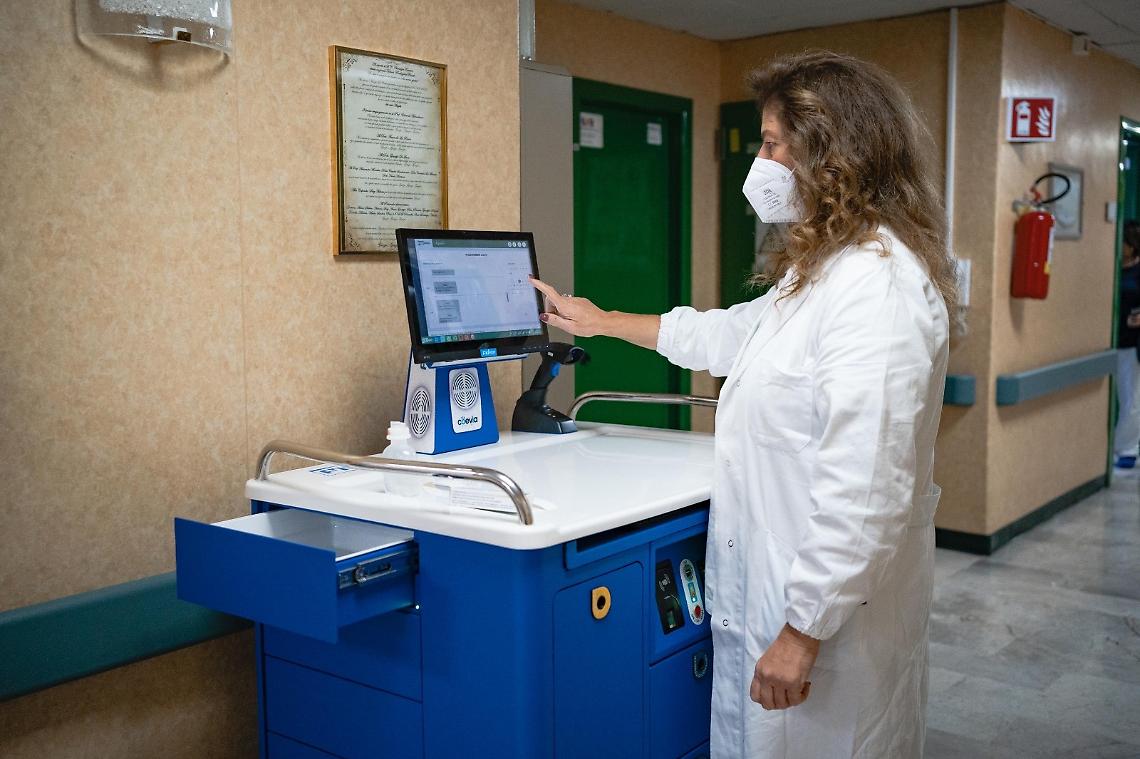 Pascale, carrelli e armadi informatizzati in tutti i reparti