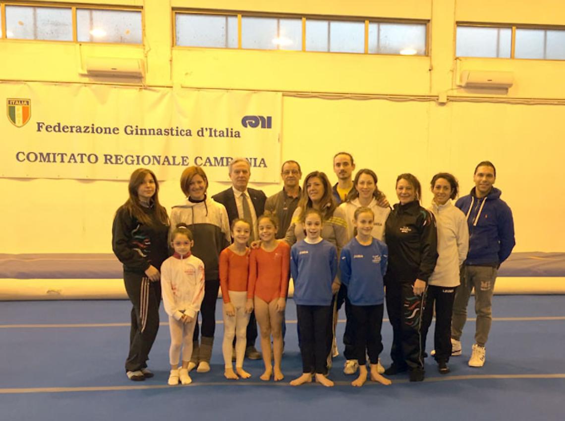 Ginnastica, il Progetto Sud fa tappa in Campania
