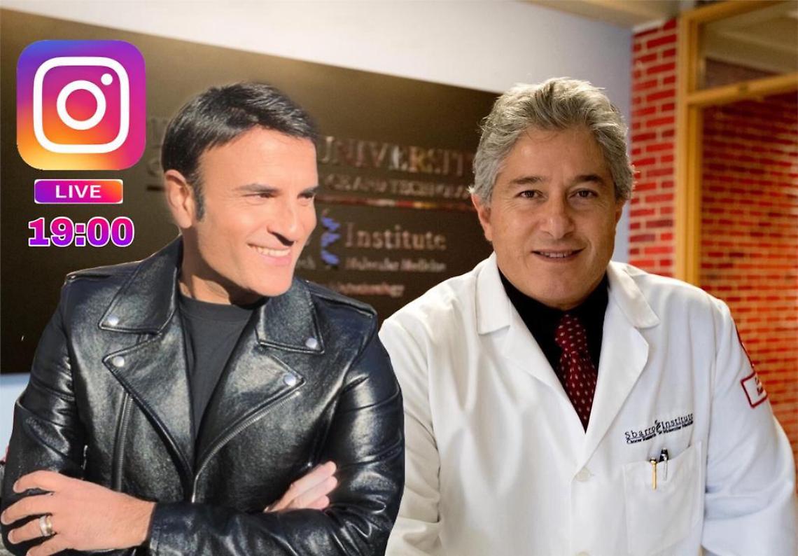 Sal Da Vinci, raccolta fondi per il Cotugno: diretta Instagram con il prof Antonio Giordano