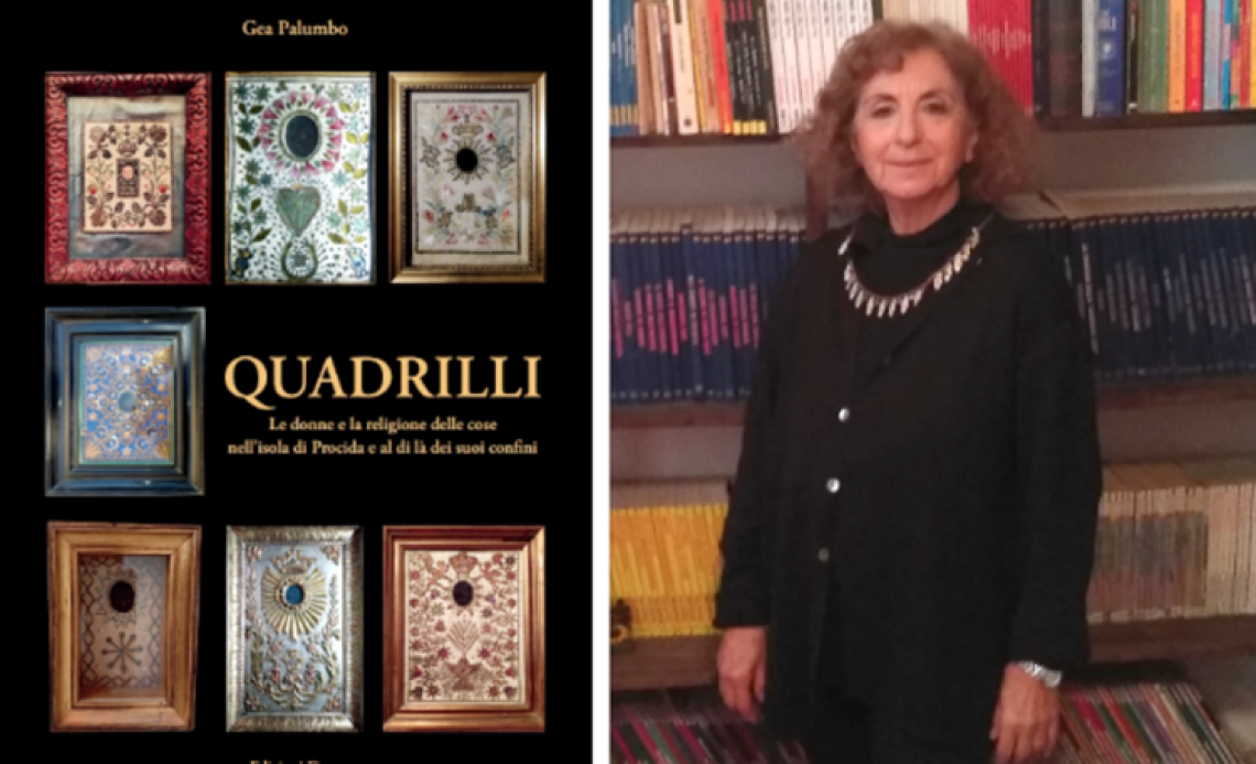 Gea Palumbo e i quadrilli di Procida, presentazione e mostra in Biblioteca
