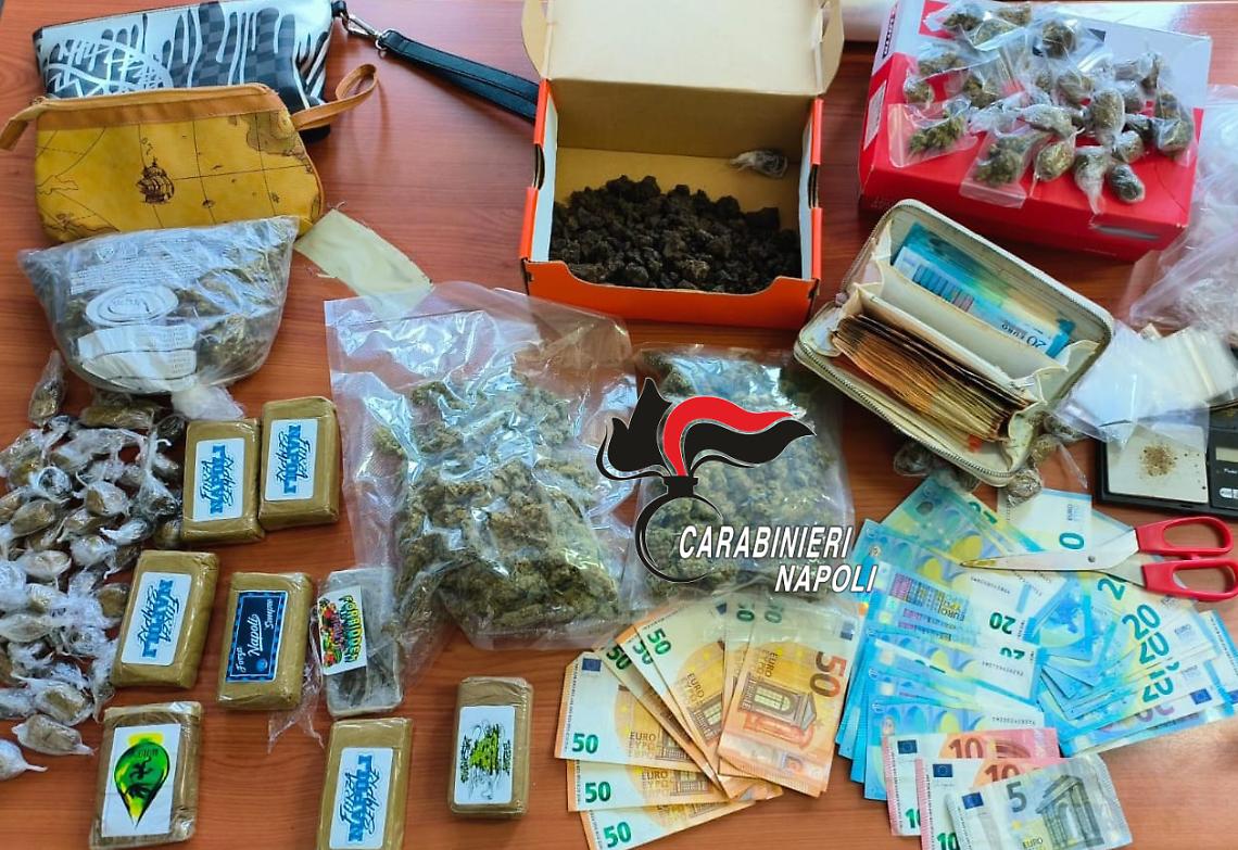 Controlli antidroga, arrestata coppia ad Afragola