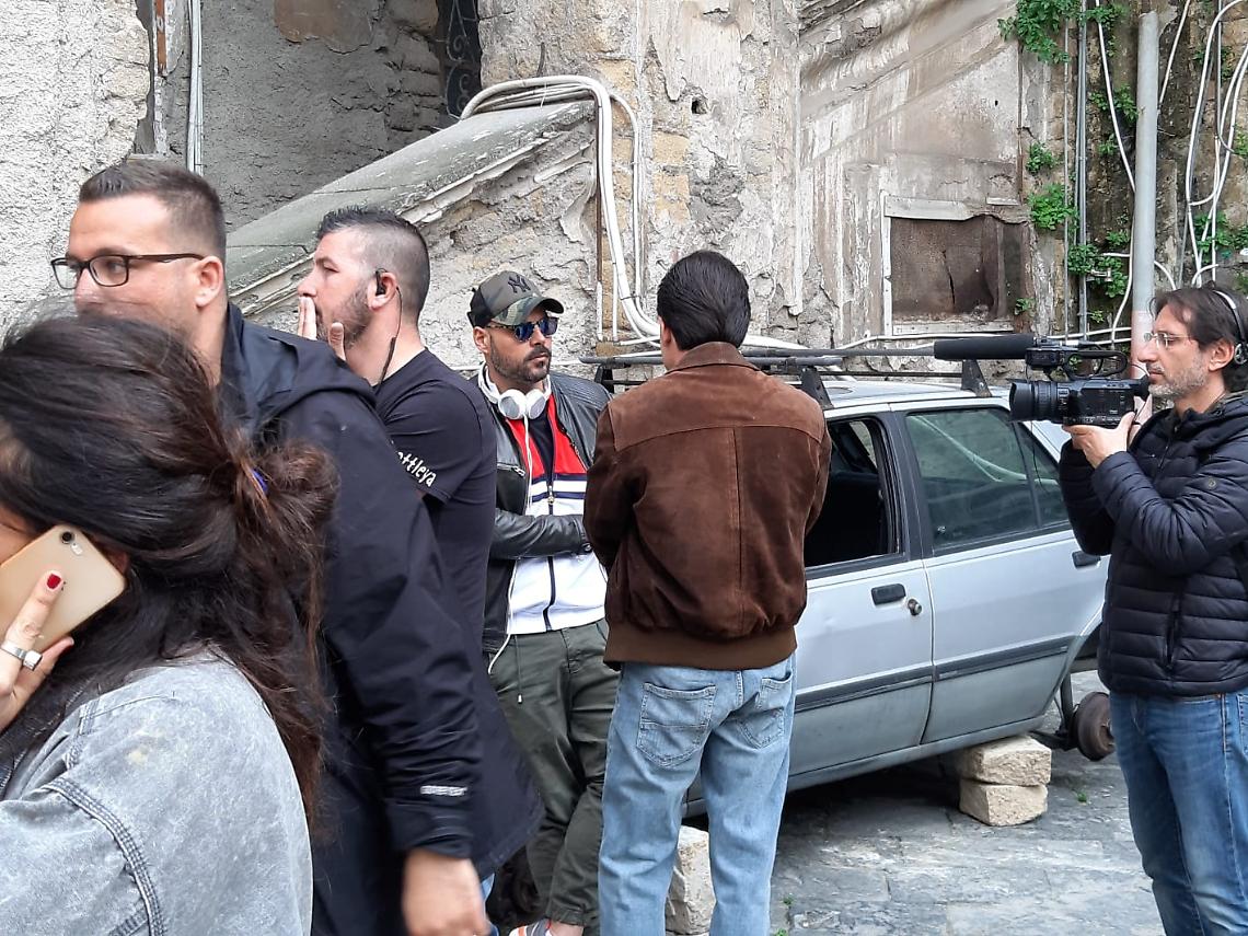 A San Giorgio a Cremano le riprese del nuovo film di Marco D'amore, spin off di Gomorra