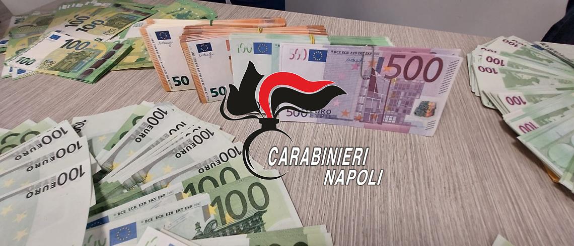 Napoli, 175mila euro falsi in casa: arrestate due donne