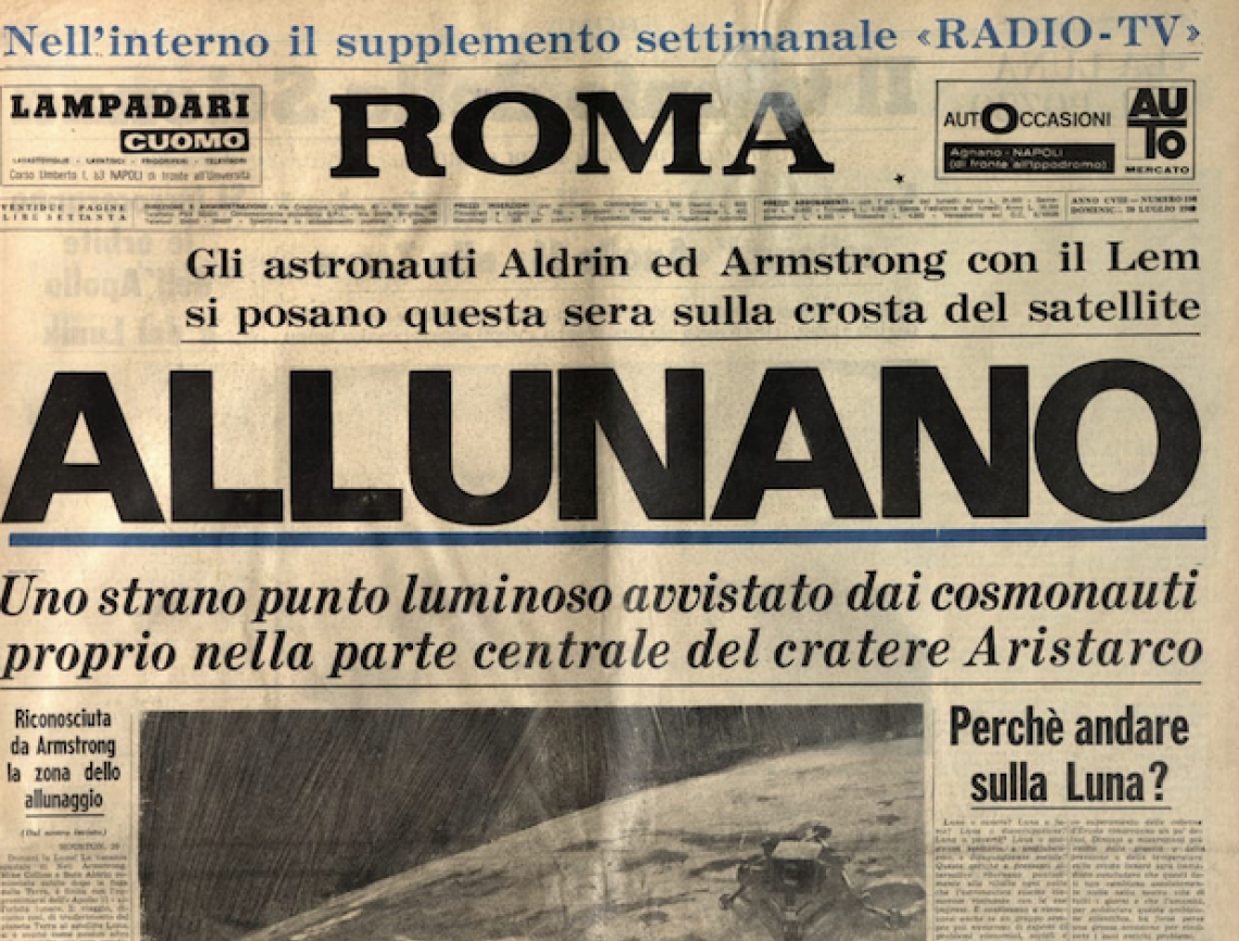"Guarda che luna....", mostra alla Biblioteca nazionale di Napoli