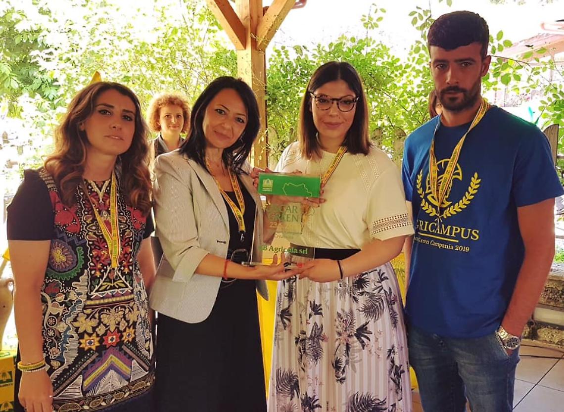 Oscar Green ai giovani imprenditori agricoli della Campania