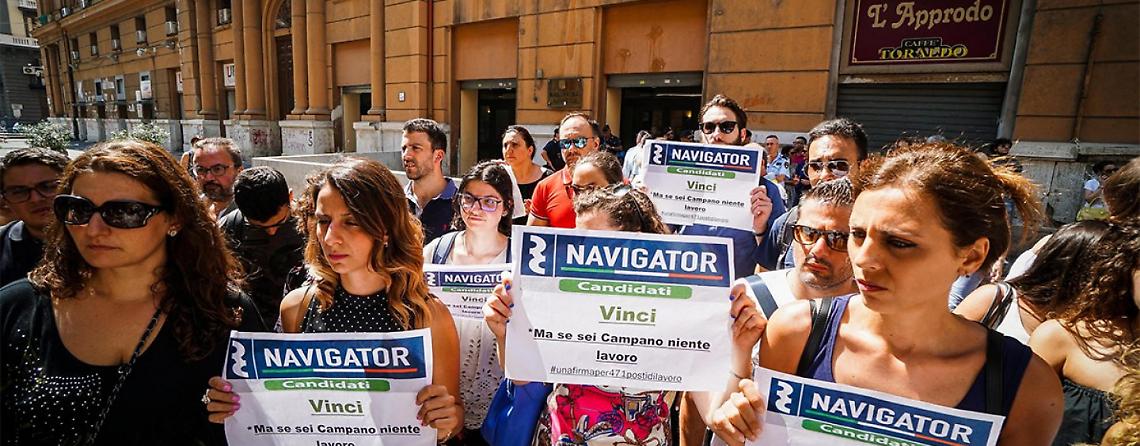Navigator campani annunciano sciopero della fame
