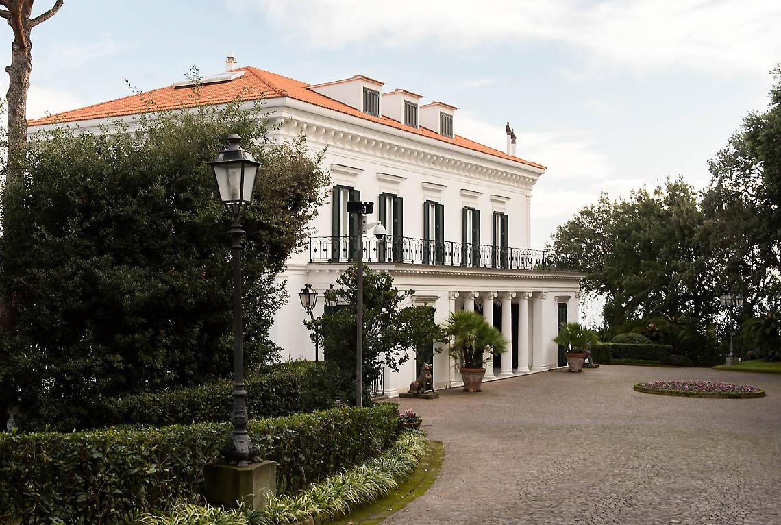 Il Presidente è a Villa Rosebery