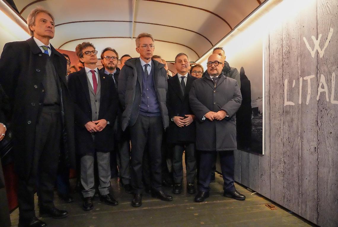 Il treno del Ricordo a Napoli, Sangiuliano: tenere viva la memoria nazionale