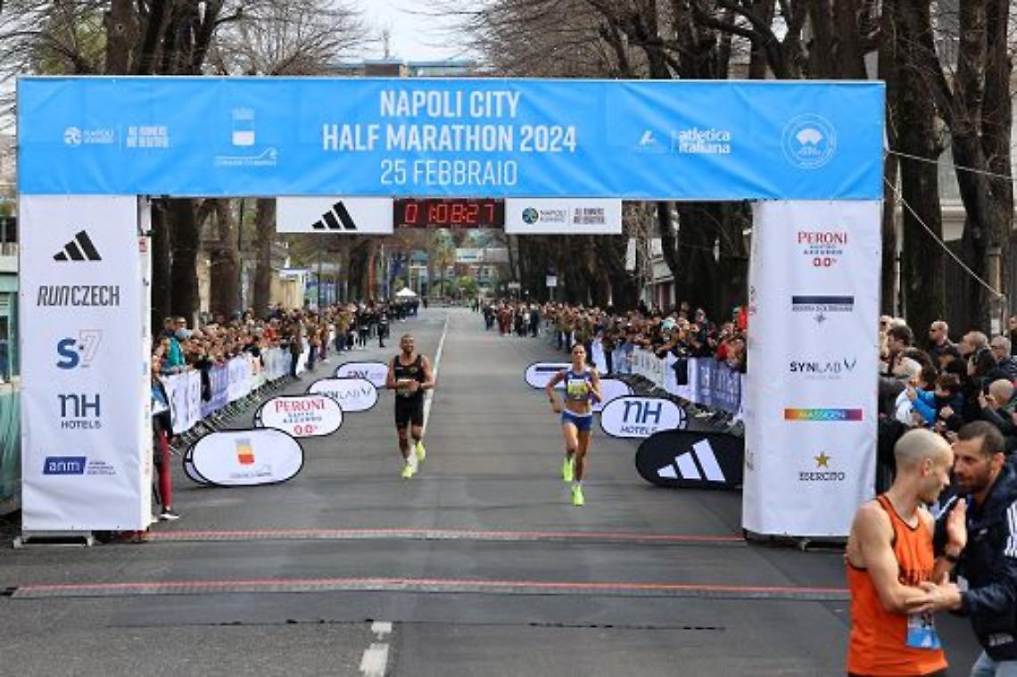 Napoli Half Marathon, per la Yaremchuk record italiano mezza maratona