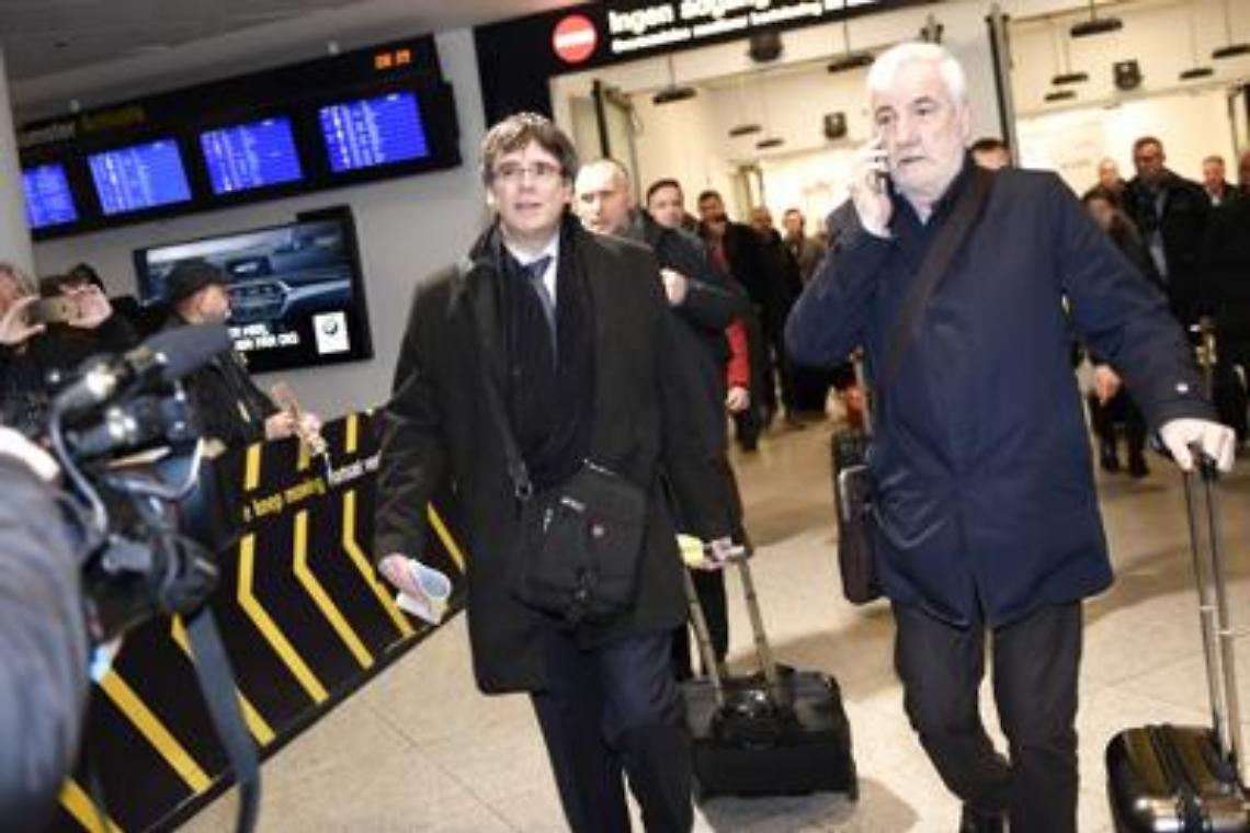 Puigdemont fermato in Germania