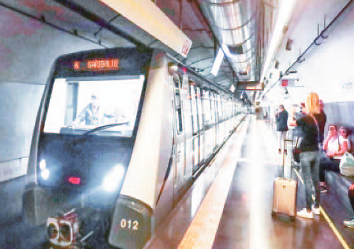 Metro, nuovo treno alla Linea 1