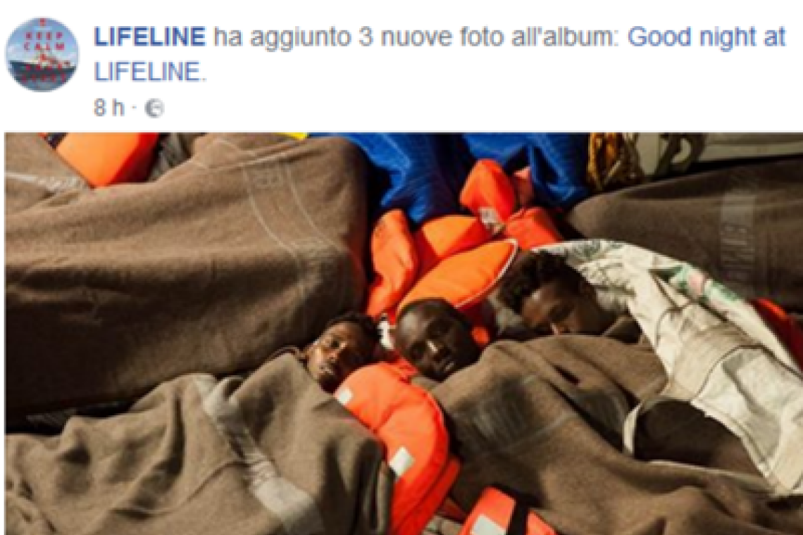 Lifeline chiede di attraccare in Francia