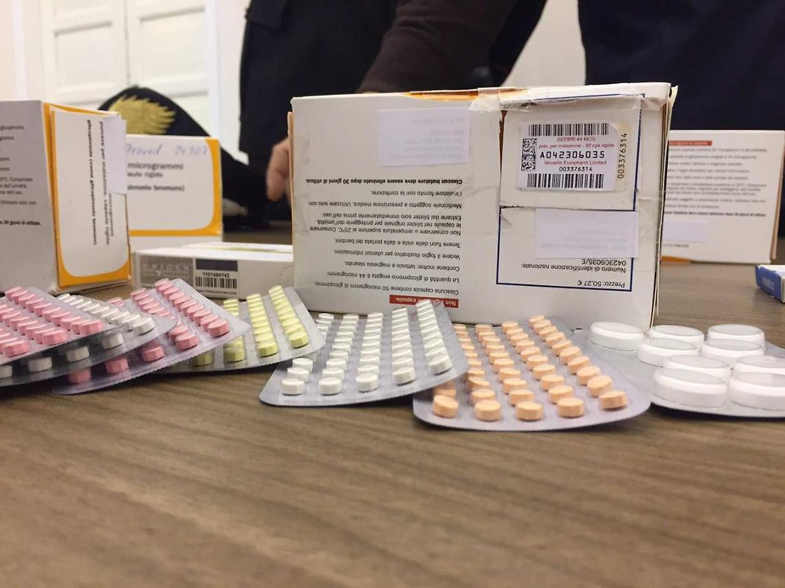Farmaci importati illegalmente, sequestrate 191mila dosi 