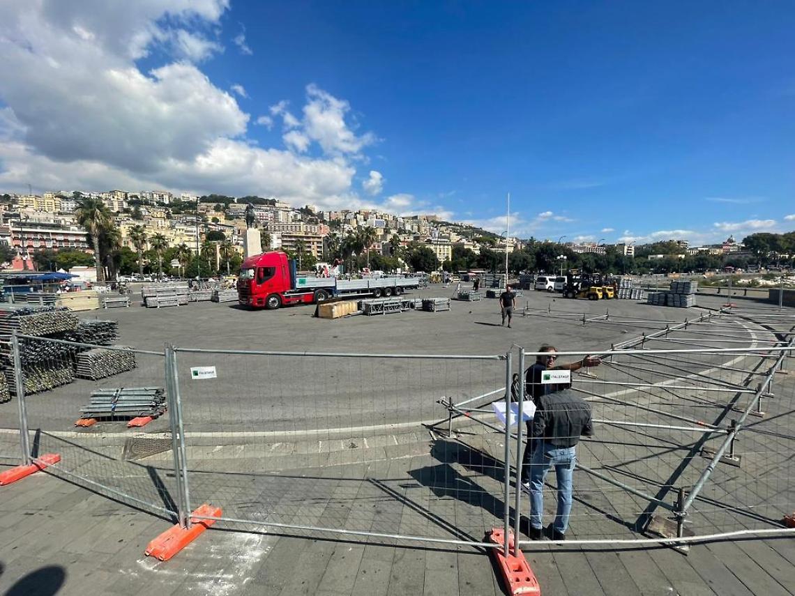 Tennis Napoli Cup, posata prima pietra per arena da 4mila posti