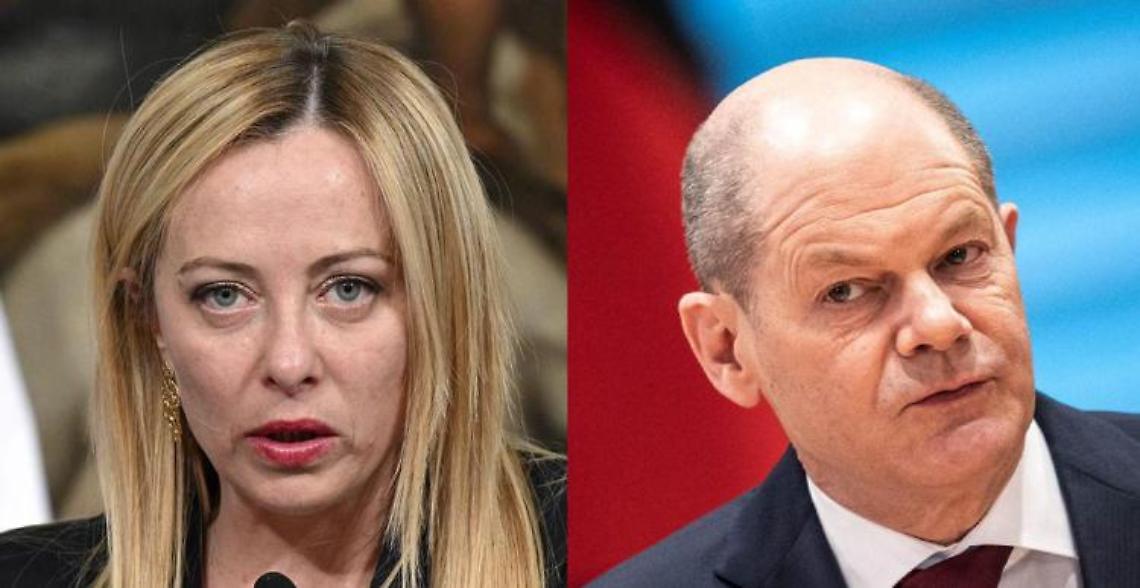 Migranti, Giorgia Meloni a Scholz: «Stupita da aiuti Germania a Ong»