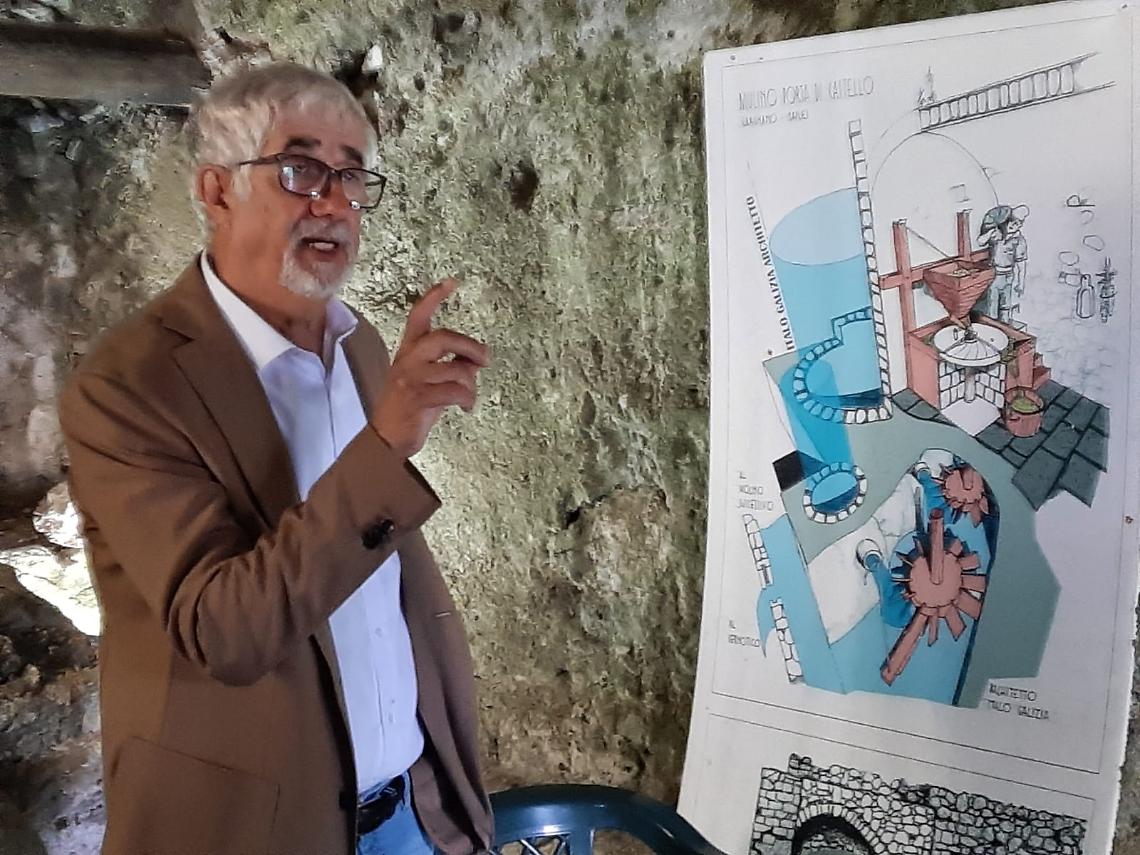 Gragnano, nella Valle dei Mulini, un pugno di volontari ha riscoperto la Pompei dei maccheroni