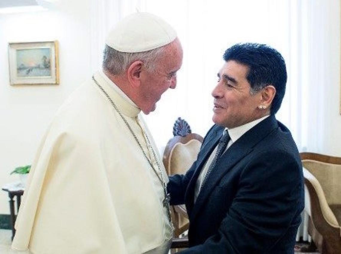 Papa Francesco ricorda incontro con Diego e prega per lui