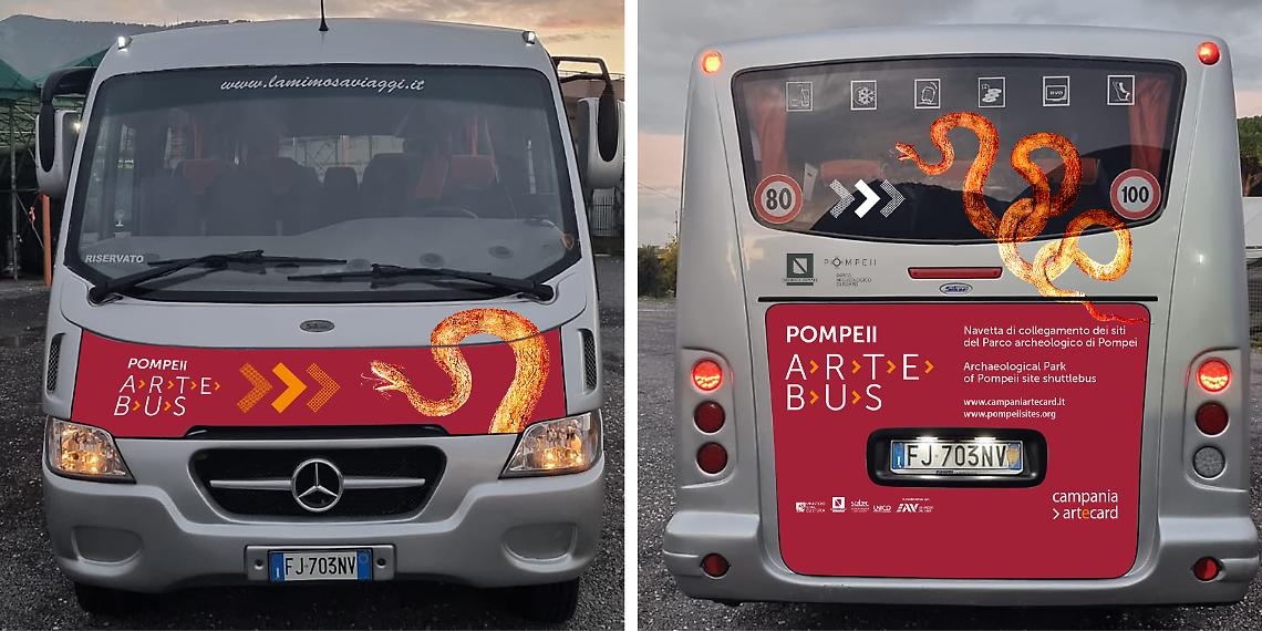 Pompeii Artebus, una navetta per collegare i siti del parco archeologico