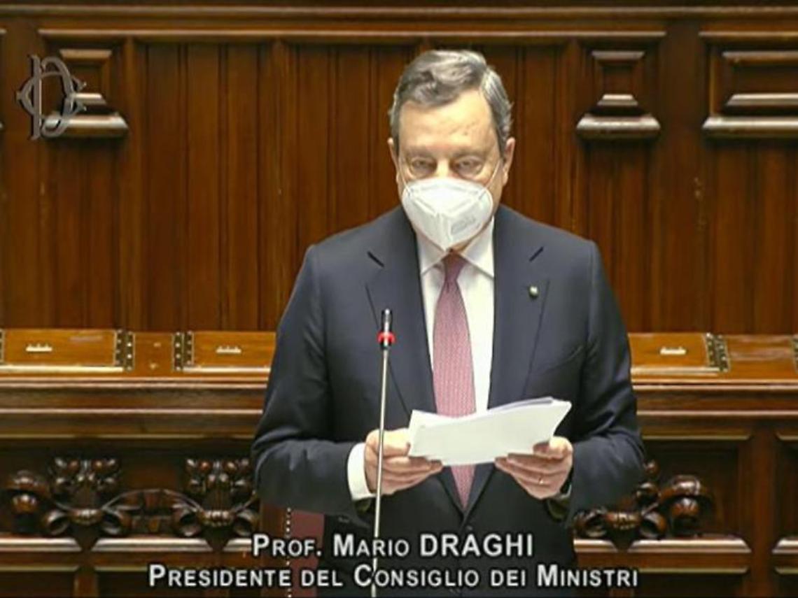 Recovery, Draghi: «C'è il destino del Paese, no a ritardi e visioni di parte»