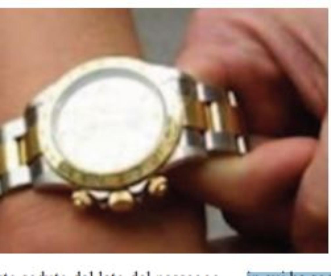 Rapina Rolex scatenati, due raid in città