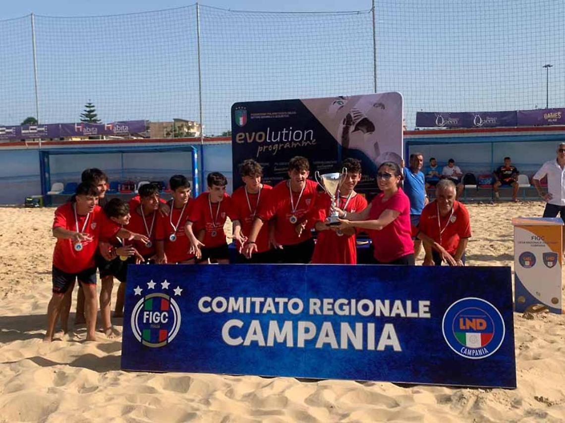 Torneo Under 15 Beach Soccer, il Cilento Academy vince ai rigori e vola alla fase nazionale